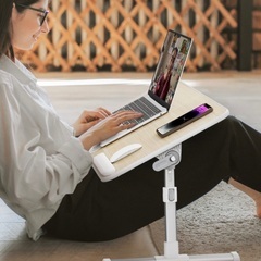 美品◼️SAIJI ベッドテーブル ノートパソコンテーブル ローテーブル の画像