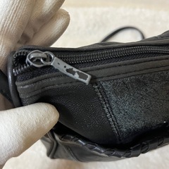 シンプル ショルダーバッグ 黒ショルダーバッグ 肩掛けの画像