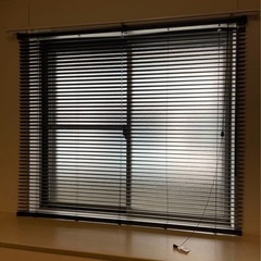 ブラインド カーテン　幅130×高さ138cm　の画像