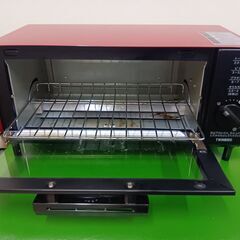 ツインバードオーブントースター赤の画像