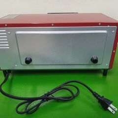 ツインバードオーブントースター赤の画像