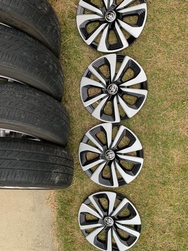 プリウス phv純正ホイール夏タイヤ付き195/65r15