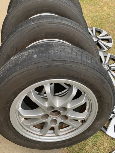 プリウス phv純正ホイール夏タイヤ付き195/65r15
