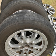 プリウス phv純正ホイール夏タイヤ付き195/65r15の画像