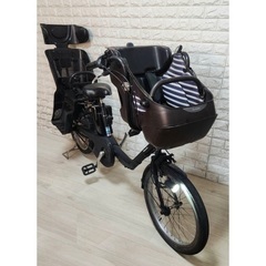 美品🌈大容量8🌸室内保管🌼パナソニック ギュット　🌼子供乗せ電動自転車bk25の画像