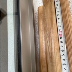 木　丸棒　階段手すりの画像