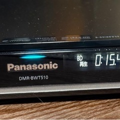 パナソニック ブルーレイディスクレコーダー DMR-BWT510 中古 動作品の画像