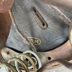 アンティーク　　サドルの画像