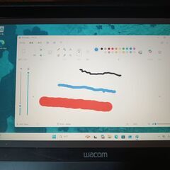 ワコム　液晶ペンタブレット　DTZ-1200W（動作確認品）③の画像