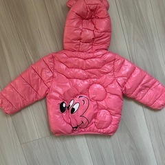 【美品】100サイズ　ミッキー　ダウンの画像