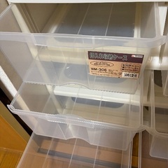 【無料】押入れ収納ケース（6段・キャスター付き）引き取り限定／渋谷区桜丘エリアの画像