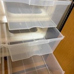 【無料】押入れ収納ケース（6段・キャスター付き）引き取り限定／渋谷区桜丘エリアの画像