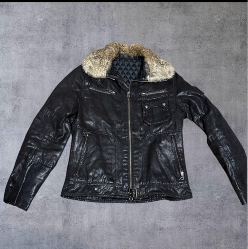 ライダースジャケット M