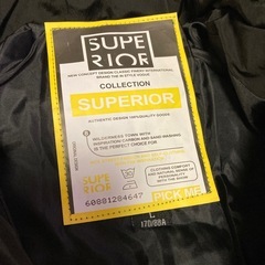 SUPERIOR　ゴルフ ダウンジャケット ブラック 防水 軽量 Lの画像