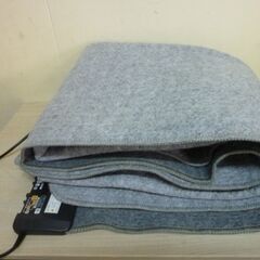 ※取引中/売約済***********　未使用/新品　広電(KODEN) 電気カーペット ホットカーペット 本体 235×176cm 3畳 グレー 小さく畳める ダニクリーン 暖房面切替 8hOFF スライド温度調節 ダニクリーンの画像