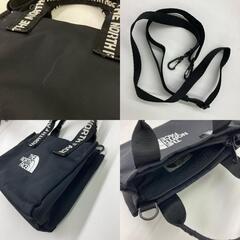 186005 THE NORTH FACE ザ・ノースフェイス ショルダーバッグ 2way ミニトートバッグ NN2PQ11J BLK  [250402HM140034]の画像