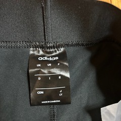 adidas ブラック レギンス JOTの画像