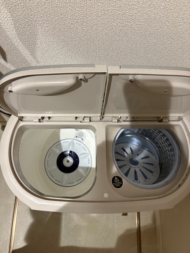 小型 二槽式洗濯機