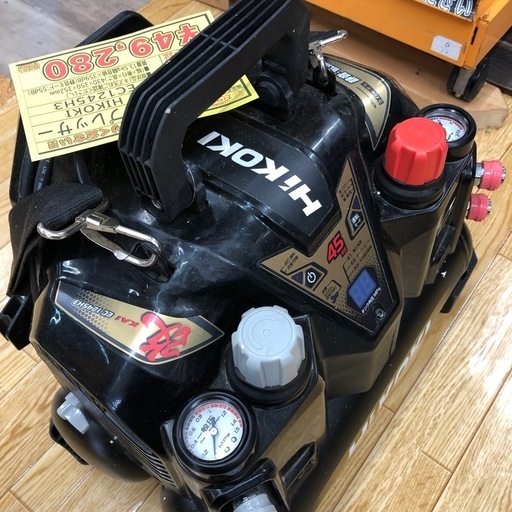 【店頭お渡し限定】(25-11-25)HiKOKI　高圧コンプレッサー　EC1245H3