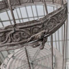 鳥カゴ　シャビー　インテリア　アイアン　アンティーク　ガーデニング　バードケージの画像