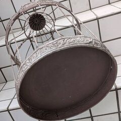 鳥カゴ　シャビー　インテリア　アイアン　アンティーク　ガーデニング　バードケージの画像