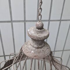 鳥カゴ　シャビー　インテリア　アイアン　アンティーク　ガーデニング　バードケージの画像