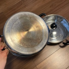 蒸し鍋の画像