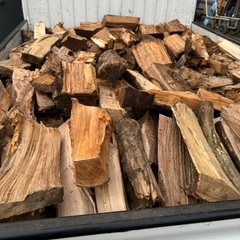 とりあえずラスト在庫。乾燥広葉樹ミックス1台のみ、4000円の画像