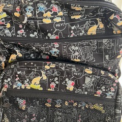 ディズニー　ミッキーマウス　コミック柄　キャリーケースの画像