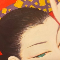 鶴田一郎美人の画の画像