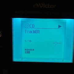 【美品・付属品完備】Victor JVC マイクロコンポ UX-GM77 (MD/CD/内蔵メモリ) 動作確認済の画像