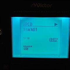 【美品・付属品完備】Victor JVC マイクロコンポ UX-GM77 (MD/CD/内蔵メモリ) 動作確認済の画像