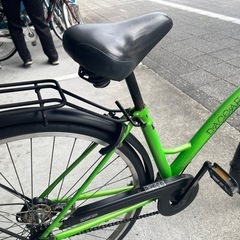 【大人用】整備済中古自転車 サイモト27型ダカラットモダ 緑色 <自転車のオオムラ 静岡店>の画像