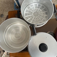 アルミ2段蒸し器の画像