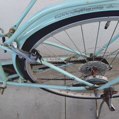 6段ギア付き 26インチ自転車の画像