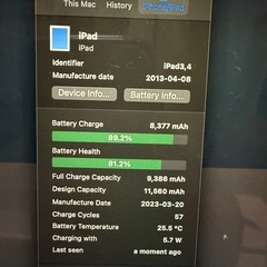 ［美品］iPad第4世代32GB Wifiモデルの画像