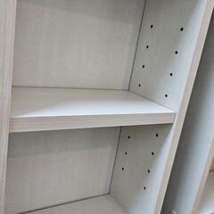 アイリスオーヤマ 本棚 大容量 スライド 4段 幅90 収納棚  ディスプレイラックの画像