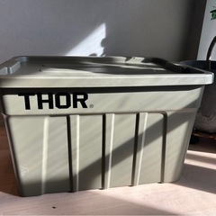 THOR ソー　コンテナ　キャンプ　75L オリーブの画像