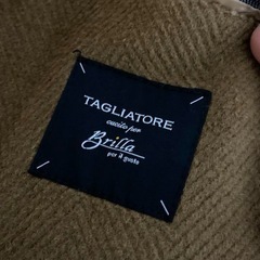 【未着用美品】TAGLIATOREタリアトーレ ステンカラーコート¥168,500-品　の画像