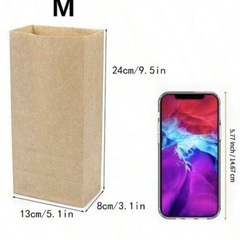 お得包装セット - ミニ紙袋・弁当ボックス・クラフト紙の画像