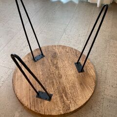 【天然木】ローテーブルの画像