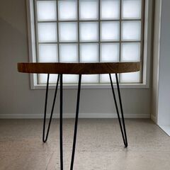 【天然木】ローテーブルの画像