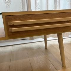 白い⭐︎ローテーブル⭐︎テレビ台の画像