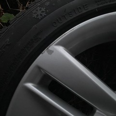 トヨタ カローラスポーツ 純正ホイール2本 スタッドレスの画像