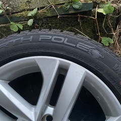 トヨタ カローラスポーツ 純正ホイール2本 スタッドレスの画像
