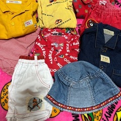 レトロ子供服 まとめ売り 80〜100くらいの画像