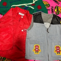 レトロ子供服 まとめ売り 80〜100くらいの画像