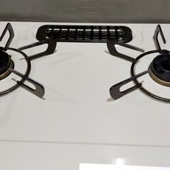 リンナイ ガステーブル LPガス プロパンガス 右側強火力 2020年製 KG34NBER ガスコンロ ガスレンジ 【21】の画像