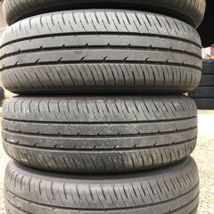 現行シエンタ　トヨタ純正ホイール夏タイヤ4本セット　バリ溝　9分山位　ナット付きの画像