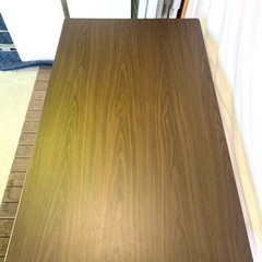 【A145】ダイニングテーブルセット 木製 椅子2脚セット 美品の画像